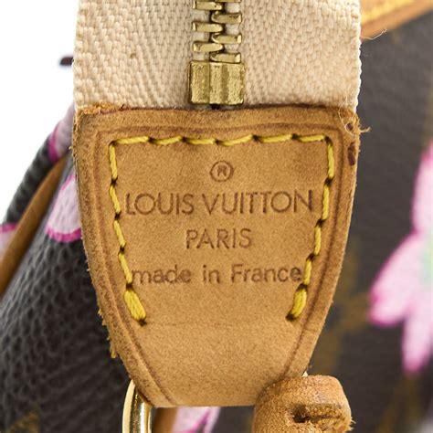 louis vuitton vintage cherry blossom pochette monogram canvas ghw|louis vuitton cherry blossom wallet.